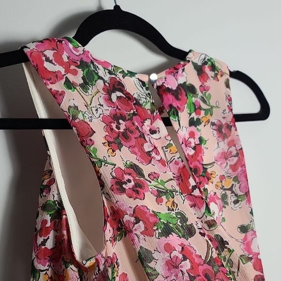 TOMMY HILFIGER Floral Sleeveless Multicolor Shift Dress Size 4 - Picture 14 of 14